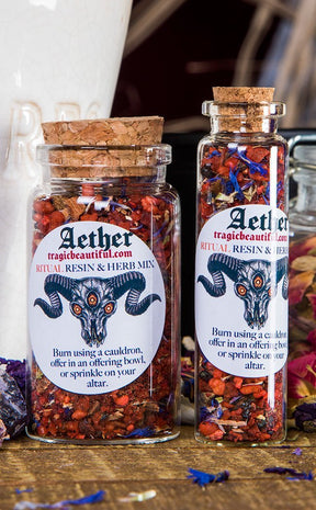 Resin Incense Blend | Ritual | Small-Aether-Tragic Beautiful