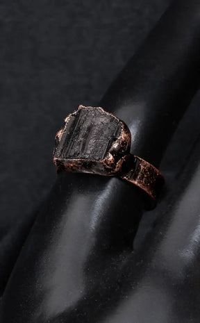 Protection Spell Black Tourmaline Ring