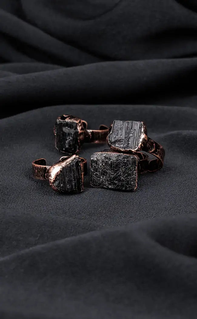 Protection Spell Black Tourmaline Ring