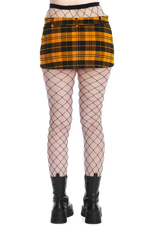 Rochelle Check Mini Skirt-Banned Apparel-Tragic Beautiful