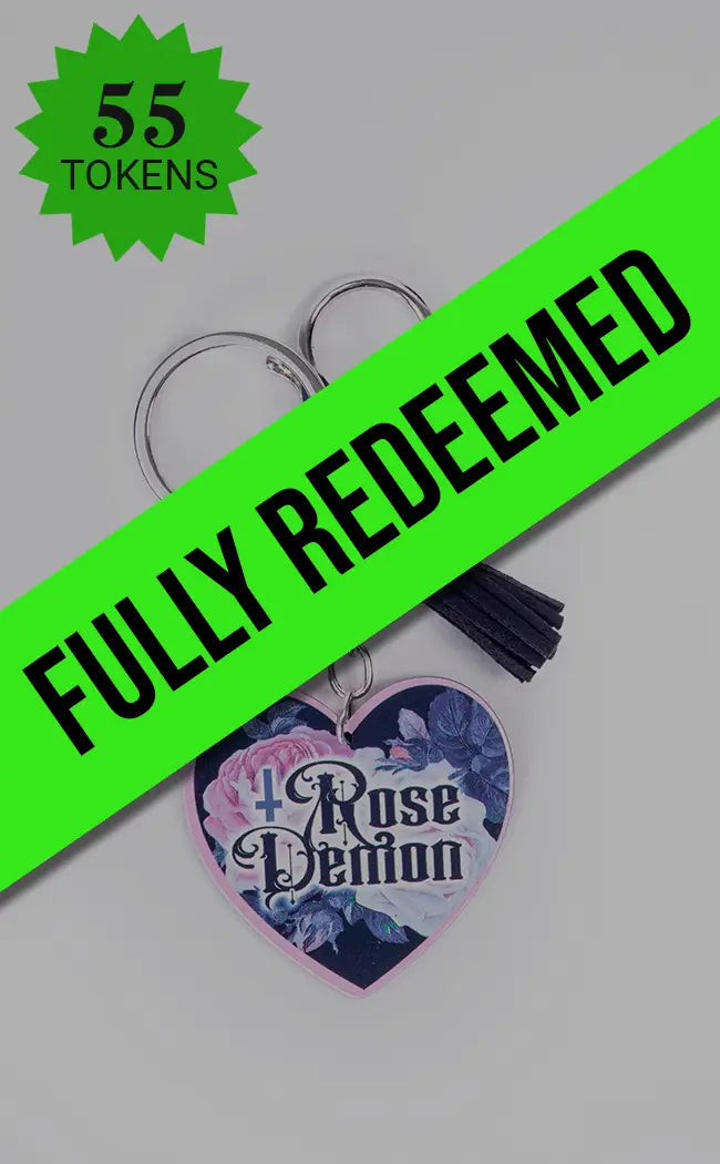 Rose Demon Keychain | Reward Gift