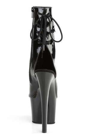 SKY-1018 Black Patent Boots-Pleaser-Tragic Beautiful