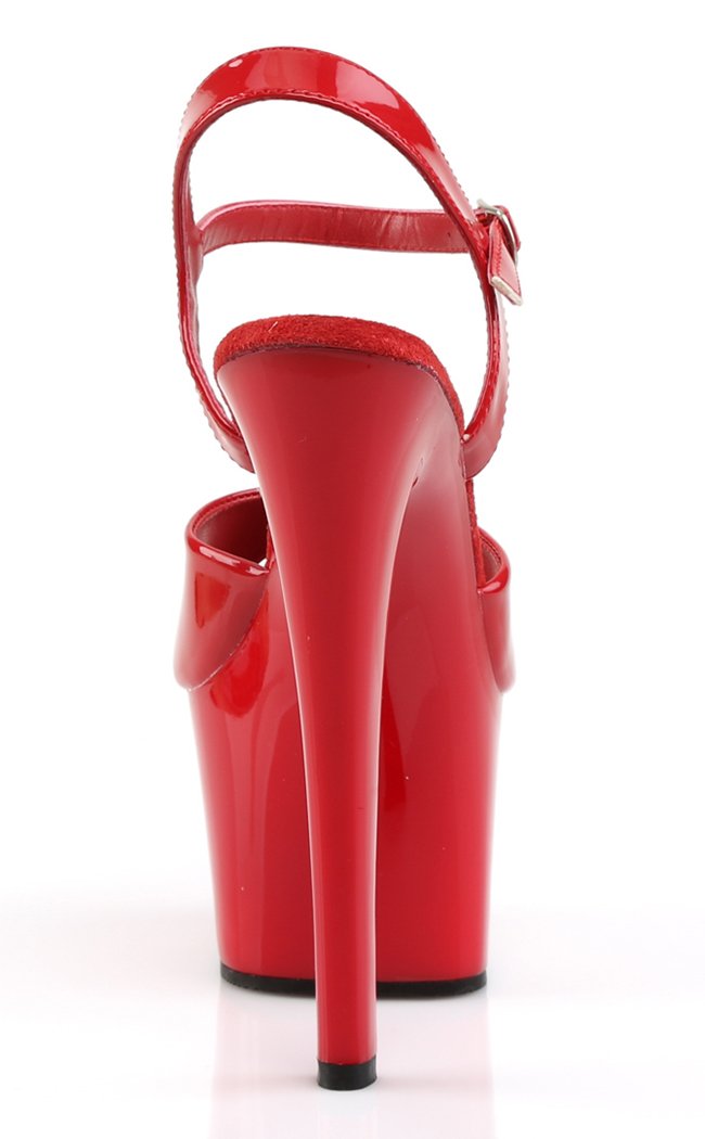 SKY-309 Red Pat/Red Heels-Pleaser-Tragic Beautiful