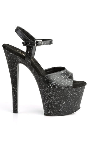 SKY-309MMG Black Matte Heels-Pleaser-Tragic Beautiful