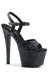 SKY-309MMG Black Matte Heels-Pleaser-Tragic Beautiful