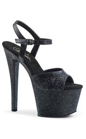 SKY-309MMG Black Matte Heels-Pleaser-Tragic Beautiful