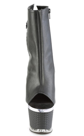SPECTATOR-1018 Black Matte Ankle Boots-Pleaser-Tragic Beautiful