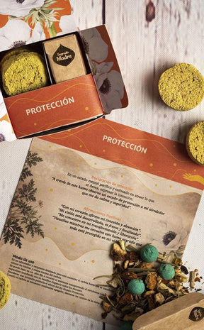 Sacred Smoke Incense Charcoal and Herbs Kit | Protection