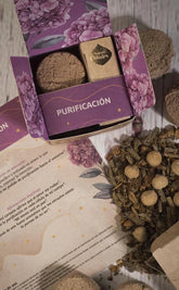 Sacred Smoke Incense Charcoal and Herbs Kit | Purification-Witchcraft Kits-Tragic Beautiful