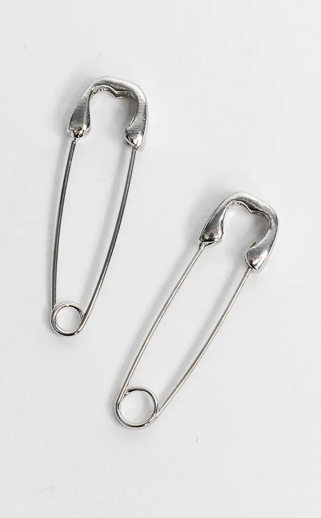 Safety Pin Earrings