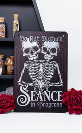 Seance In Progess Tin Sign