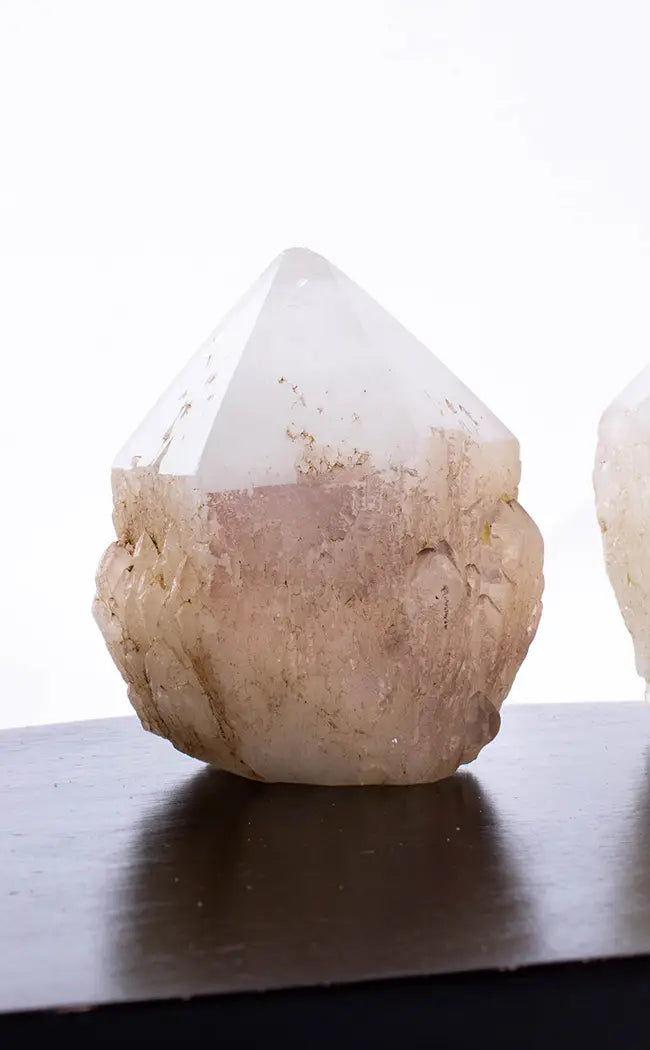 Semi Polished Pineapple Quartz Crystals-Crystals-Tragic Beautiful