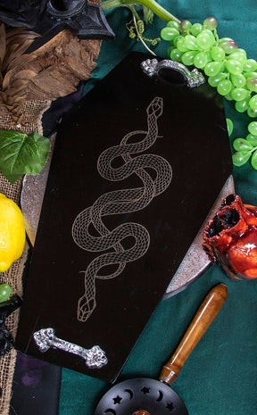 Coffin Serving Tray | Twisted Serpent-The Haunted Mansion-Tragic Beautiful