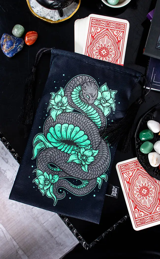 Serpent Song Velvet Tarot Bag-Drop Dead Gorgeous-Tragic Beautiful
