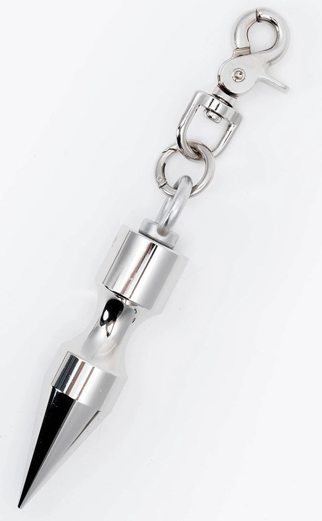 Slash & Gash Spike Key / Belt Stainless Steel Chain