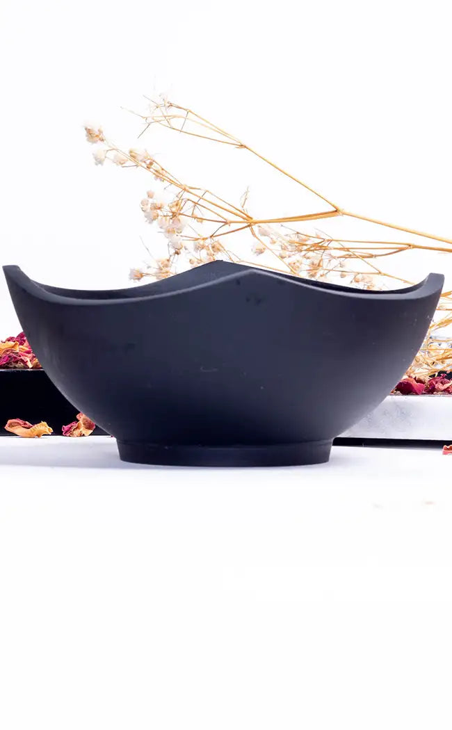 Small Black Cast Iron Smudge Bowl-Witchcraft Supplies-Tragic Beautiful