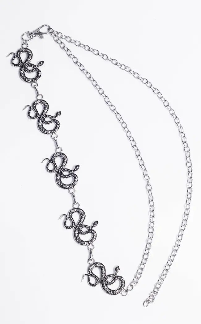 Snakepit Belt Chain-Gothic Jewellery-Tragic Beautiful