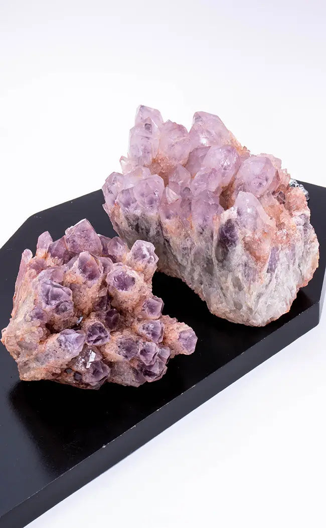 Sugar Amethyst Phantom Cluster | Large-Crystals-Tragic Beautiful