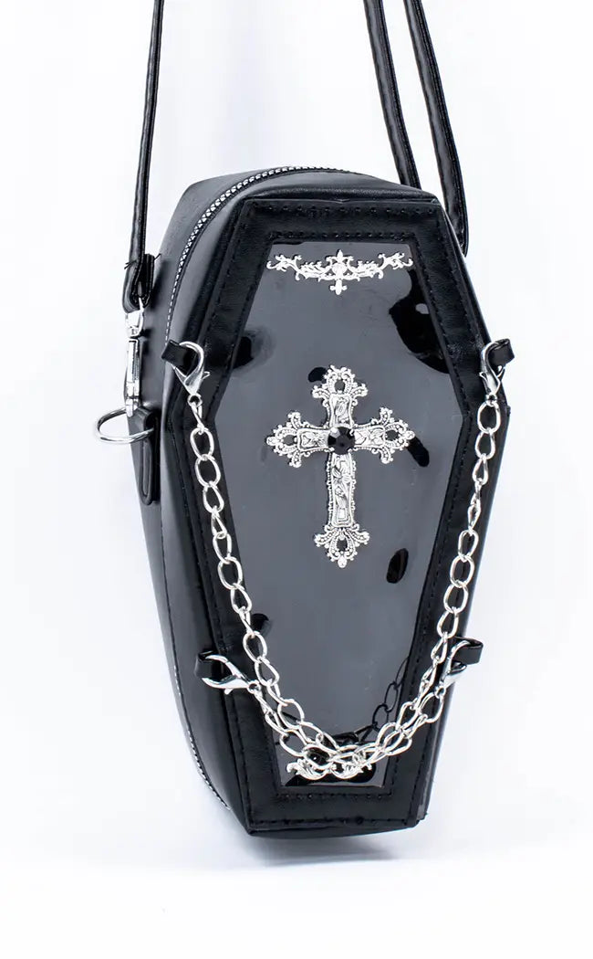 The Cemetery Coffin Bag-Gothic Accessories-Tragic Beautiful