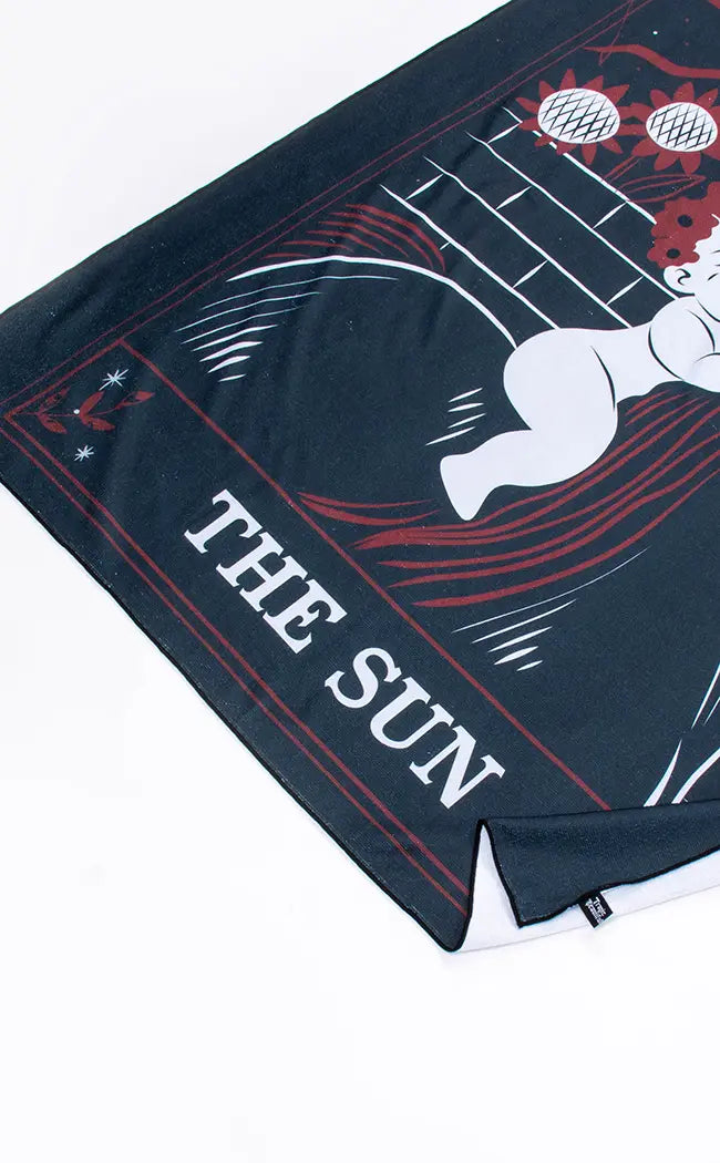 The Sun Tarot Card Gym Towel