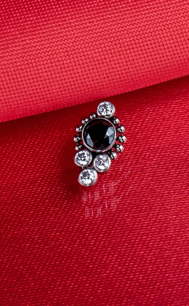 Interally Threaded Titanium Internally Threaded Top | Midnight