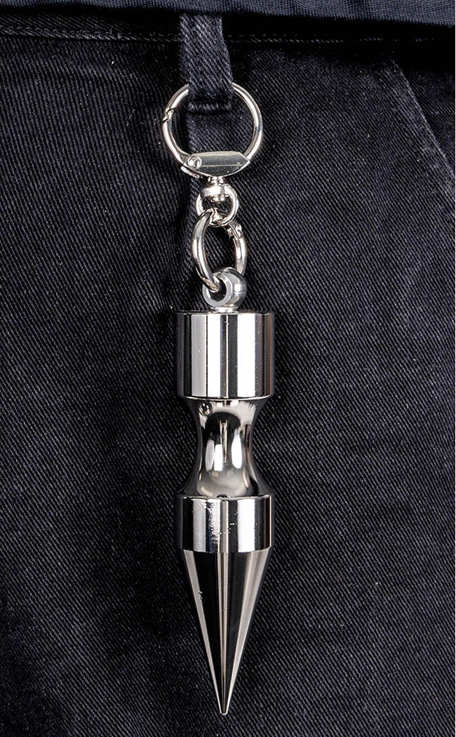 Tormentor Spike Key / Belt Stainless Steel Chain