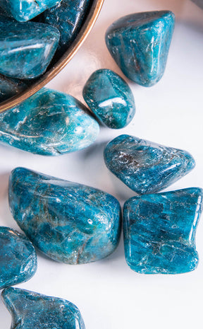 Tumbled Stones | Apatite-Crystals-Tragic Beautiful