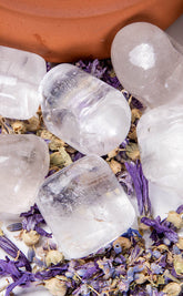 Large Tumbled Stones | Clear Quartz-Crystals-Tragic Beautiful