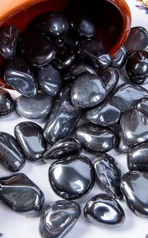 Tumbled Stones | Hematite-Crystals-Tragic Beautiful