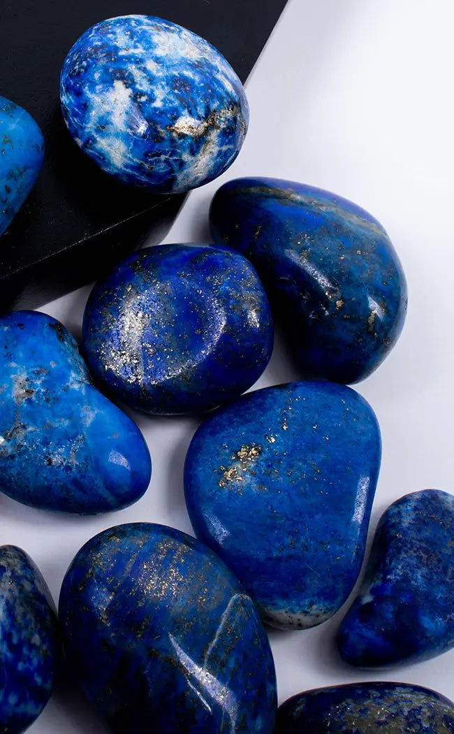 Tumbled Stones | Lapis Lazuli-Tumble Stones-Tragic Beautiful
