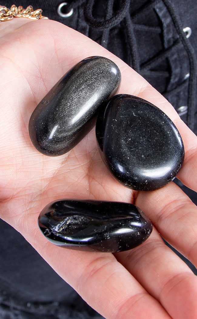 Tumbled Stones | Obsidian | Large-Crystals-Tragic Beautiful
