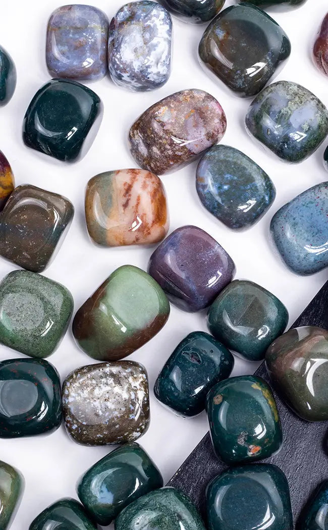 Tumbled Stones | Ocean Jasper Q1-Crystals-Tragic Beautiful