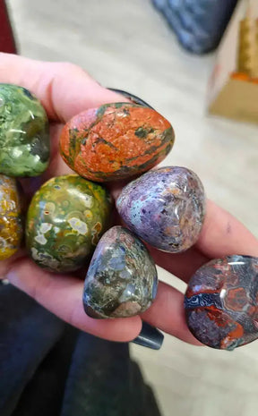 Tumbled Stones | Premium XL Jasper-Tumble Stones-Tragic Beautiful