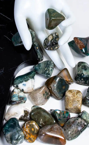Tumbled Stones | Sea / Ocean Jasper-Crystals-Tragic Beautiful