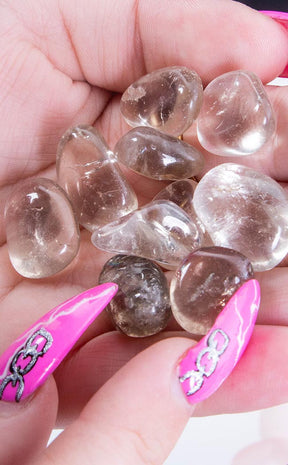 Tumbled Stones | Smoky Quartz-Crystals-Tragic Beautiful