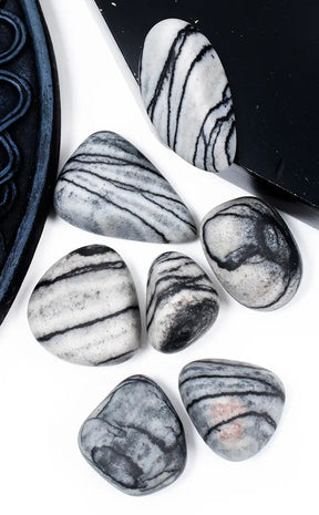 Tumbled Stones | Zebra Jasper