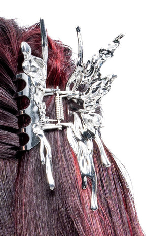 Twisted Fae Hair Claw Clip-Gothic Jewellery-Tragic Beautiful