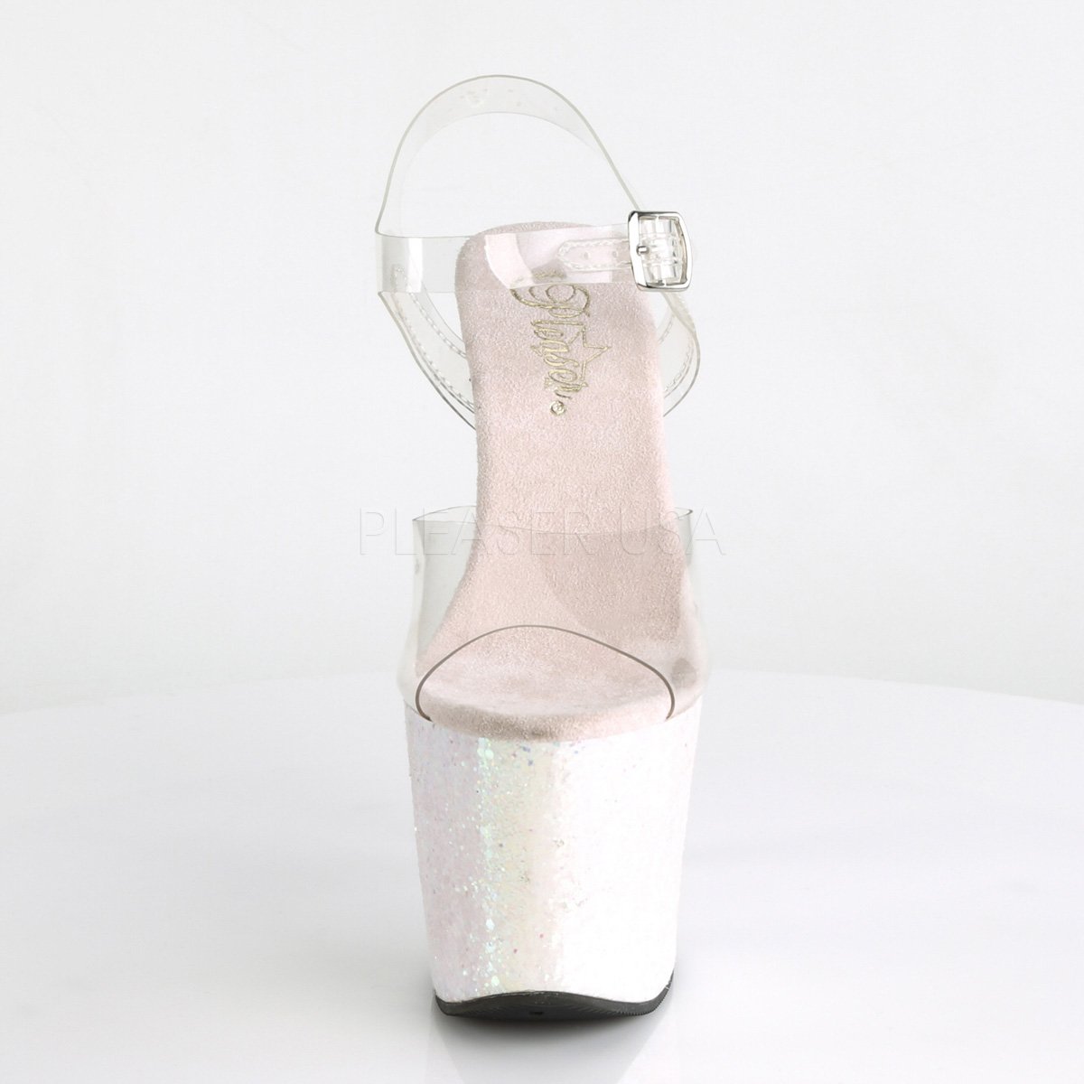 Unicorn-708LG Opal Glitter Heels-Pleaser-Tragic Beautiful