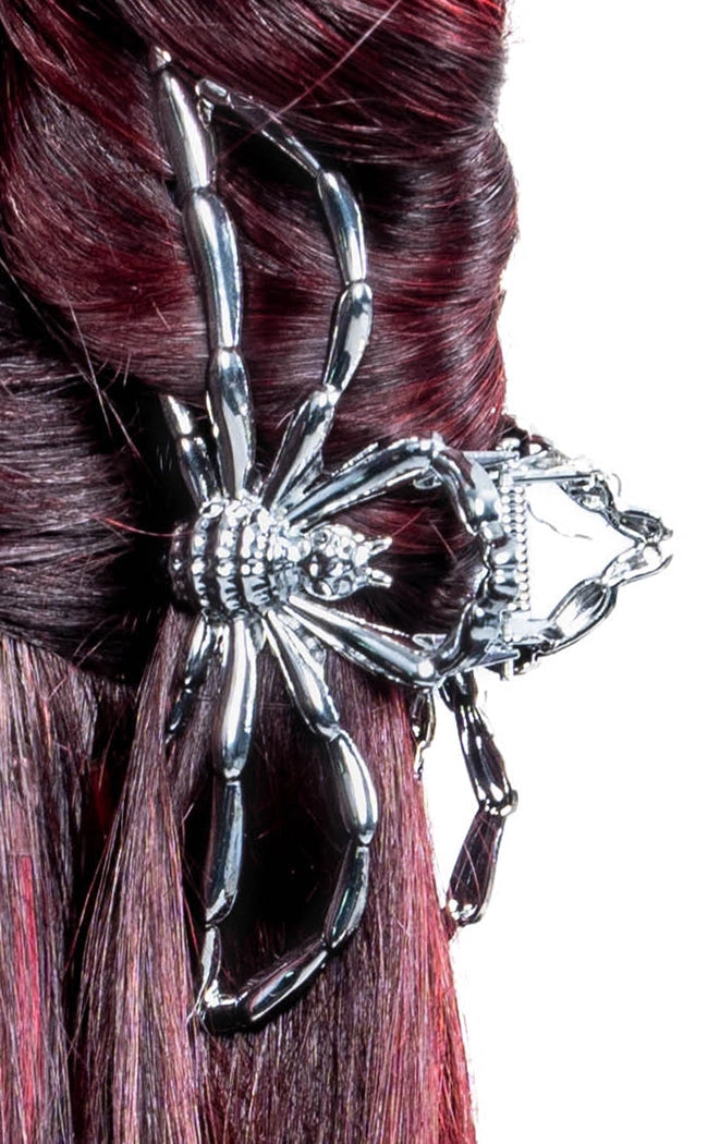 Untangled Web Spider Hair Claw Clip