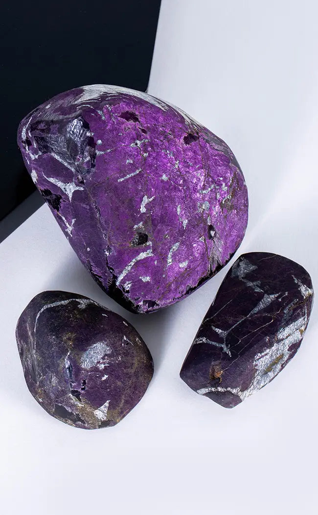 VERY RARE Polished Purpurite-Crystals-Tragic Beautiful