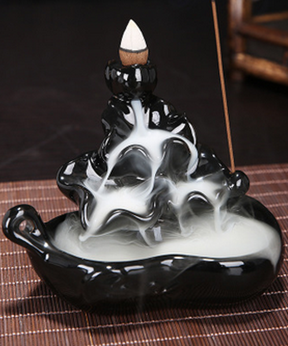 Waterfall Porcelain Backflow Incense Burner-Incense-Tragic Beautiful