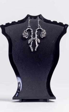 Wild Roses Earrings-Gothic Jewellery-Tragic Beautiful
