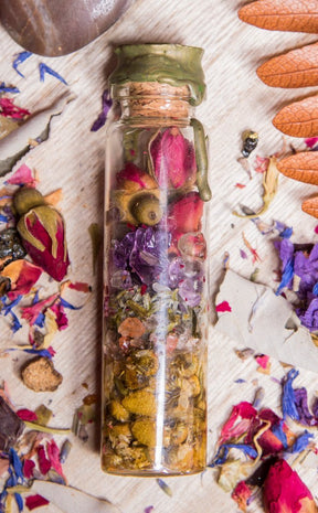 Witch Blended Spell Jar | Anti Anxiety, Calm, Empower-Aether-Tragic Beautiful