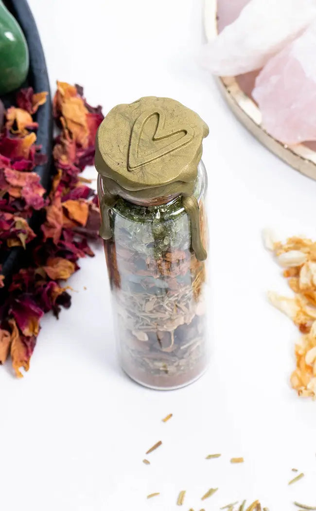 Witch Blended Spell Jar | Money & Prosperity-Aether-Tragic Beautiful