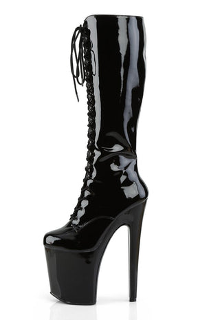 XTREME-2020 Black Knee High Boots-Pleaser-Tragic Beautiful