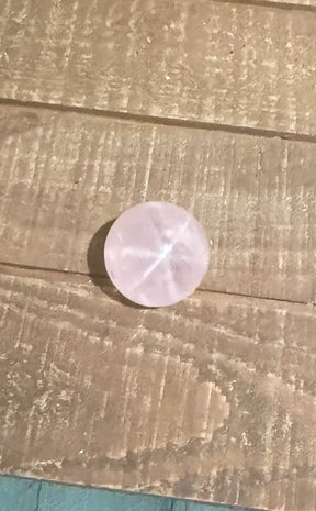 AA Six Star Line Rose Quartz Crystal Spheres