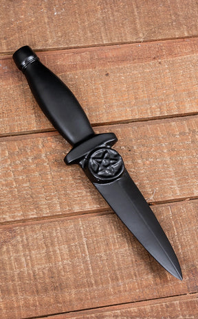Aluminium Athame | Black Pentacle