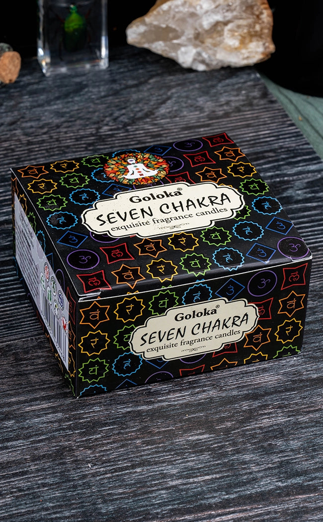 Aromatherapy Travel Tin Candle | 7 Chakras