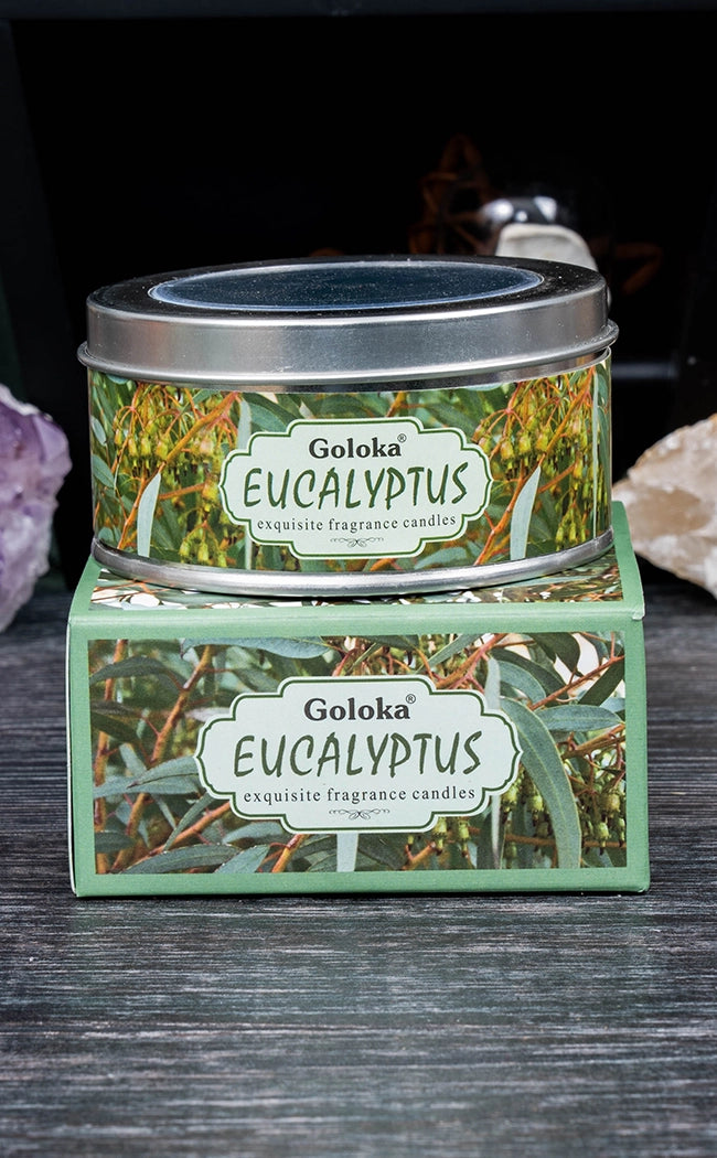 Aromatherapy Travel Tin Candle | Eucalyptus
