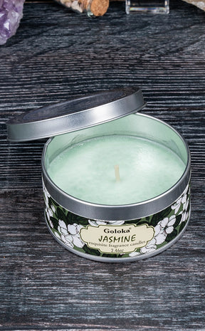Aromatherapy Travel Tin Candle | Jasmine